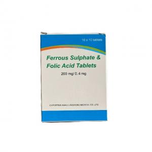 FERROUS SULPHATE& FOLIC ACID TABLETS